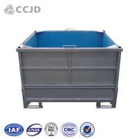 Industry Collapsible Steel Box Pallet Container