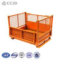 Warehouse metal Metal box pallet