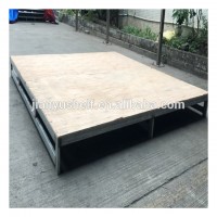 Warehouse Galvanized storage pallet industrial shelving steel pallets for sale